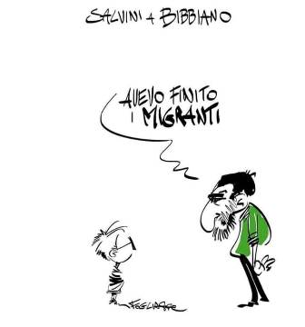 Mix_vignette, Fogliazza, Salvini a Bibbiano